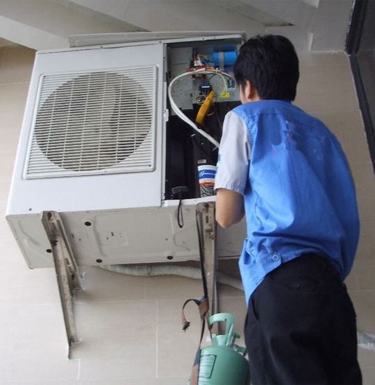 肃北空调开机无反应维修